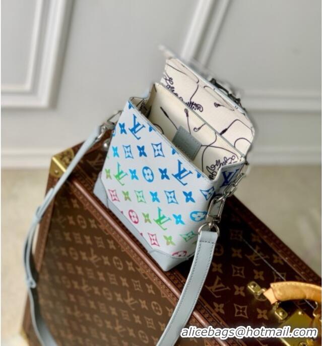 Best Price Louis Vuitton Nano Steamer Bag in Monogram Eclipse Canvas M13095 Grey 2025