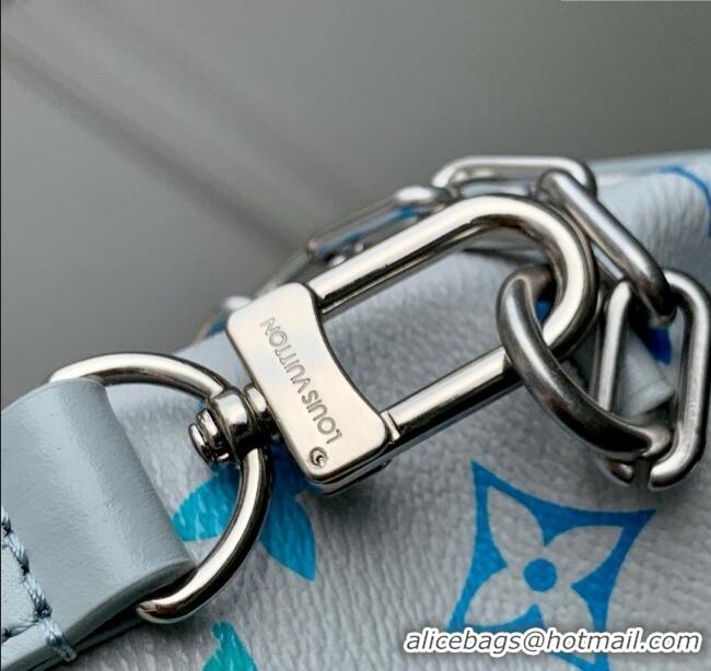 Best Price Louis Vuitton Nano Steamer Bag in Monogram Eclipse Canvas M13095 Grey 2025