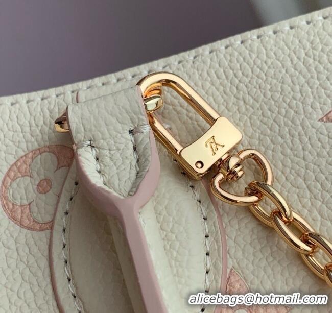 Well Crafted Louis Vuitton OnTheGo PM Bag in Eden Debossed Grained Cowhide Leather M14403 2025