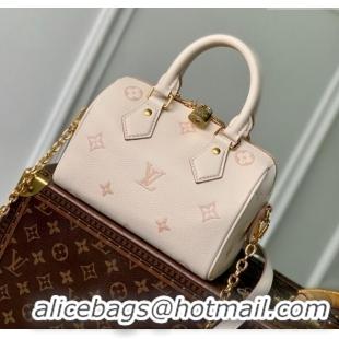 Shop Cheap Louis Vuitton Speedy Bandouliere 20 Bag in Eden Debossed Grained Cowhide Leather M14291 2025