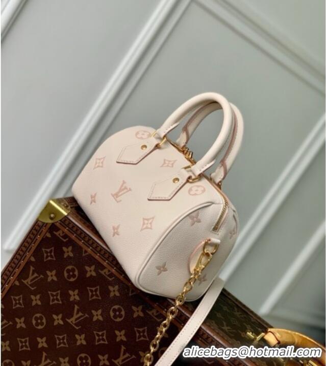 Shop Cheap Louis Vuitton Speedy Bandouliere 20 Bag in Eden Debossed Grained Cowhide Leather M14291 2025