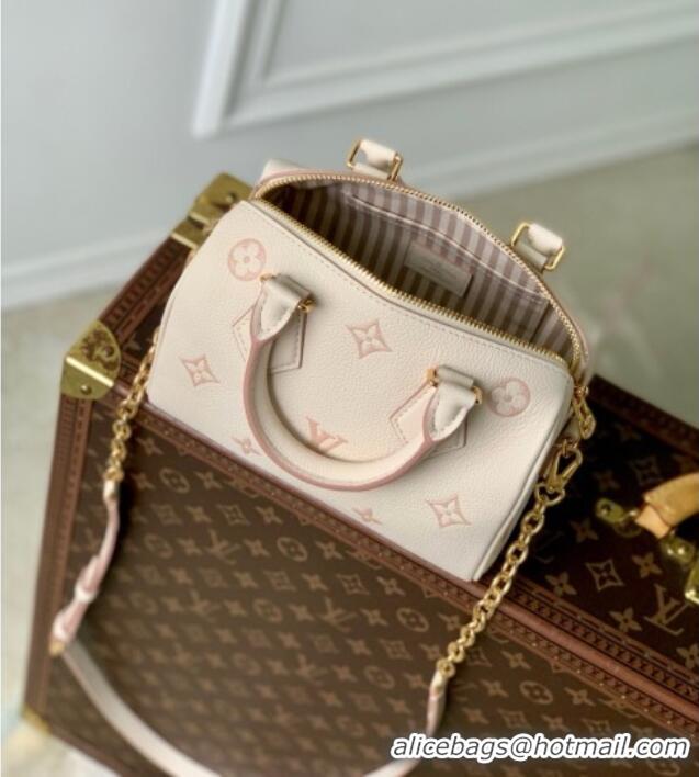 Shop Cheap Louis Vuitton Speedy Bandouliere 20 Bag in Eden Debossed Grained Cowhide Leather M14291 2025