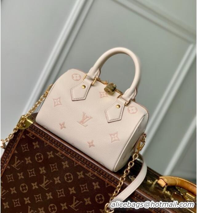 Shop Cheap Louis Vuitton Speedy Bandouliere 20 Bag in Eden Debossed Grained Cowhide Leather M14291 2025