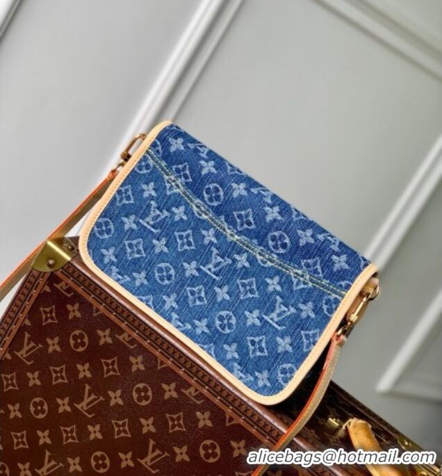 Famous Brand Louis Vuitton Diane Bag in Monogram Denim Blue M13070 2025