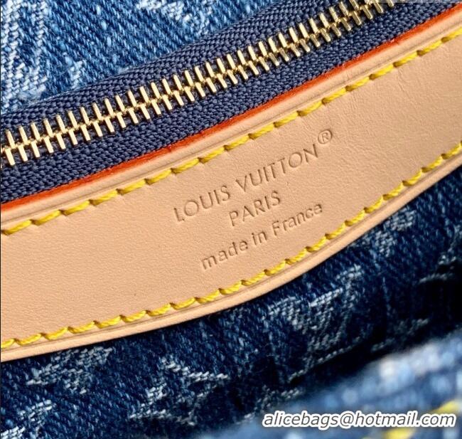 Famous Brand Louis Vuitton Diane Bag in Monogram Denim Blue M13070 2025