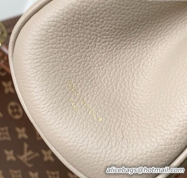 Reasonable Price Louis Vuitton Anytime Flap Bag in Cowhide Leather M14973 Tourterelle Gray 2025