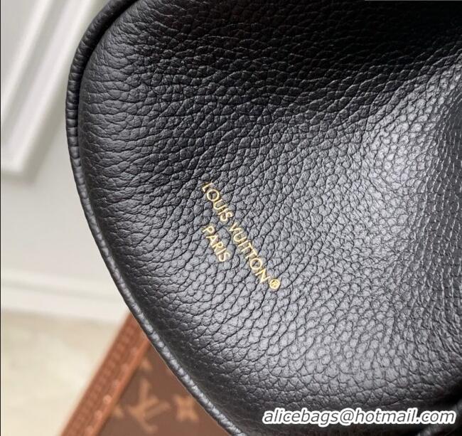 Shop Discount Louis Vuitton Anytime Flap Bag in Black Cowhide Leather M14604 2025