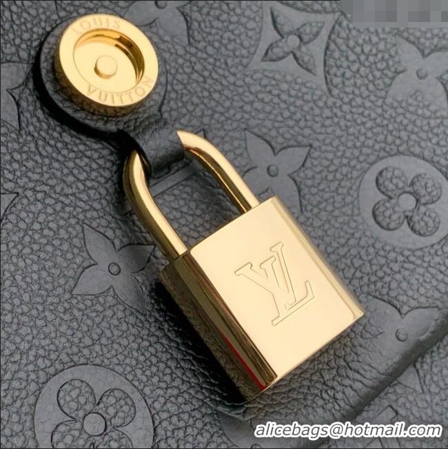 Shop Discount Louis Vuitton Anytime Flap Bag in Black Cowhide Leather M14604 2025