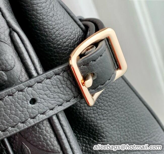 Shop Discount Louis Vuitton Anytime Flap Bag in Black Cowhide Leather M14604 2025