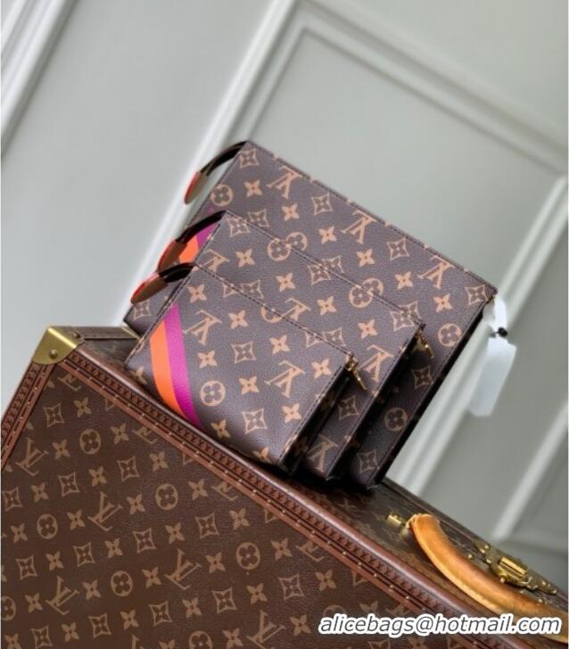 Promotional Louis Vuitton Trio Toilet Pouch Mon Monogram Canvas P01952 2025
