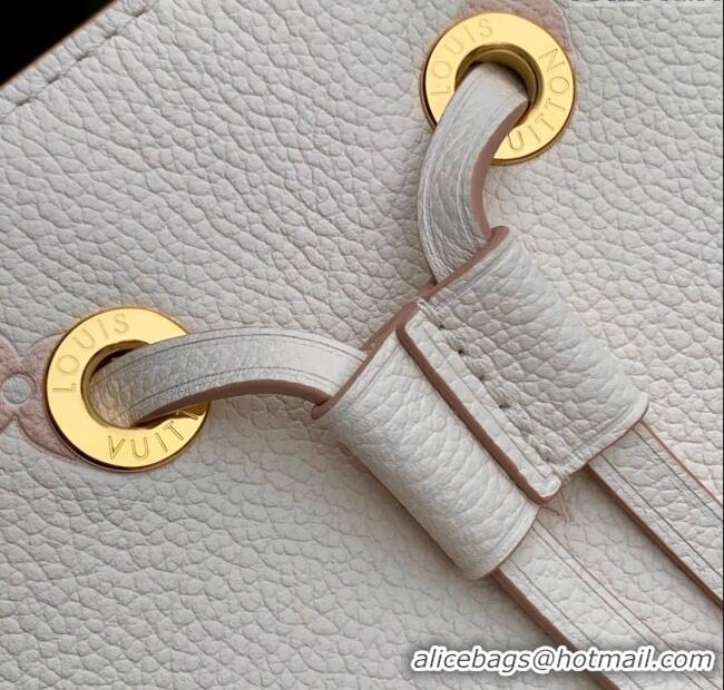 Best Price Louis Vuitton NeoNoe MM Bag in Eden Debossed Grained Cowhide Leather M14401 2025