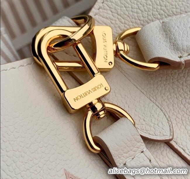 Best Price Louis Vuitton NeoNoe MM Bag in Eden Debossed Grained Cowhide Leather M14401 2025
