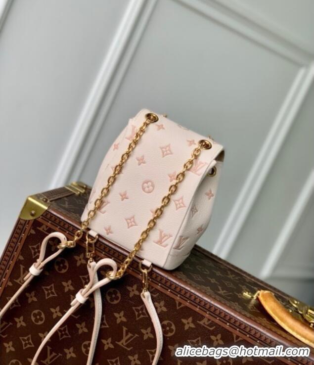 Grade Design Louis Vuitton Nano Noe Backpack in Bicolor Eden Embossed Grained Cowhide Leather M13656 2025
