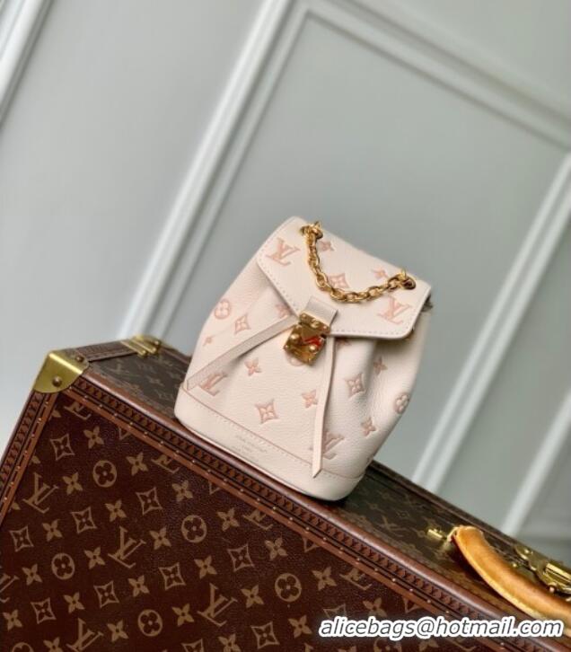 Grade Design Louis Vuitton Nano Noe Backpack in Bicolor Eden Embossed Grained Cowhide Leather M13656 2025