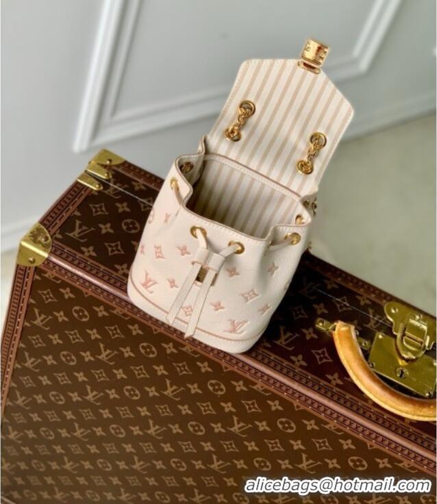Grade Design Louis Vuitton Nano Noe Backpack in Bicolor Eden Embossed Grained Cowhide Leather M13656 2025