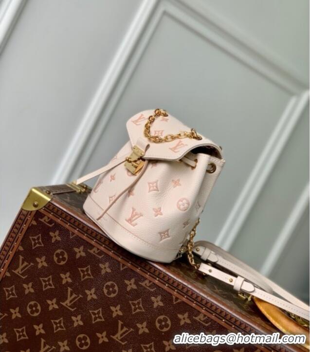 Grade Design Louis Vuitton Nano Noe Backpack in Bicolor Eden Embossed Grained Cowhide Leather M13656 2025