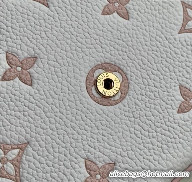 Low Cost Louis Vuitton Felicie Pochette Bag in Bicolor Eden Embossed Grained Cowhide Leather M14968 2025