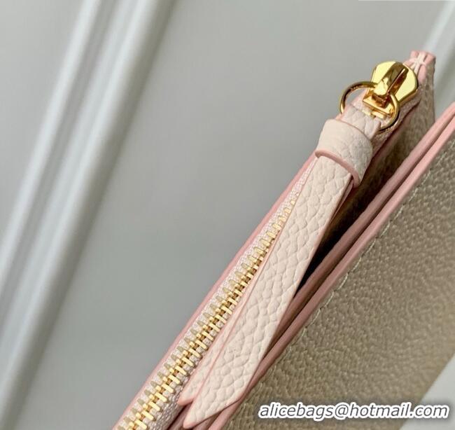 Low Cost Louis Vuitton Felicie Pochette Bag in Bicolor Eden Embossed Grained Cowhide Leather M14968 2025