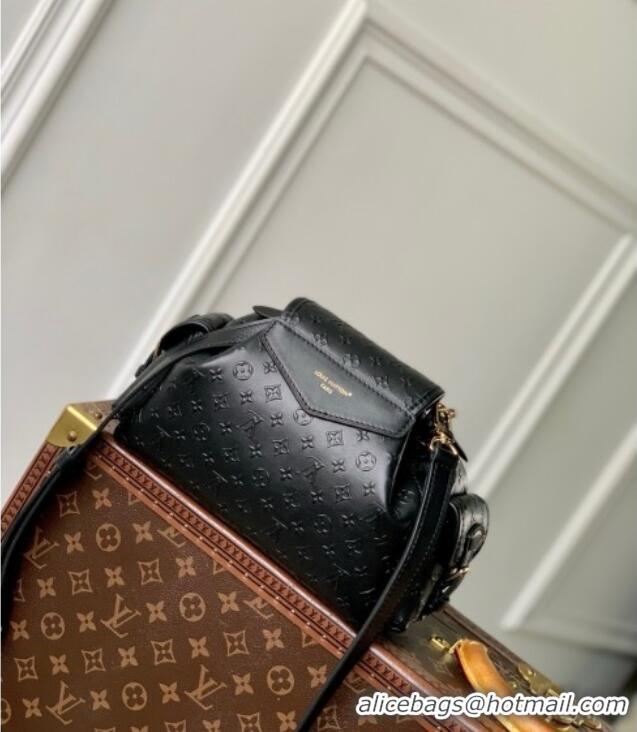 Unique Discount Louis Vuitton Odyssee Bag in Black Calfskin Leather M25554 2025