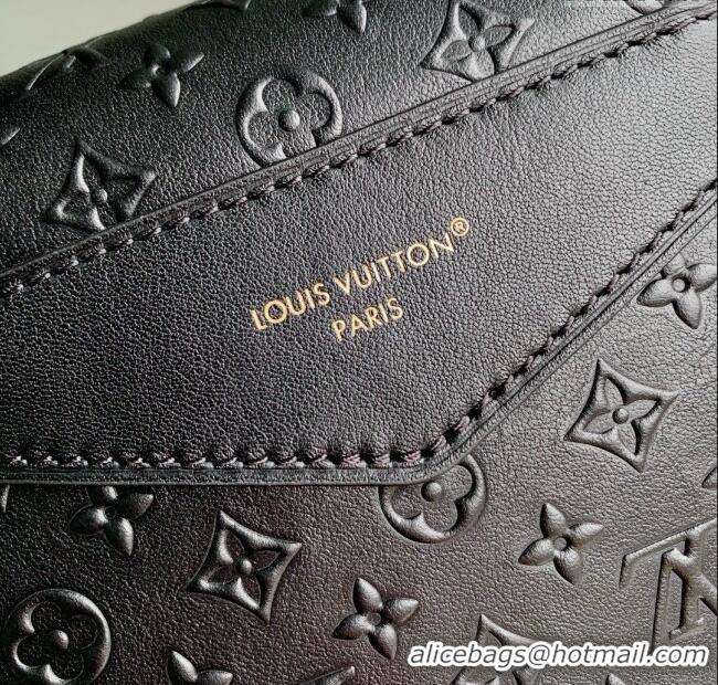 Unique Discount Louis Vuitton Odyssee Bag in Black Calfskin Leather M25554 2025
