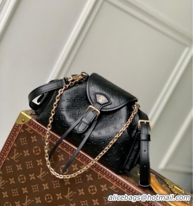 Unique Discount Louis Vuitton Odyssee Bag in Black Calfskin Leather M25554 2025