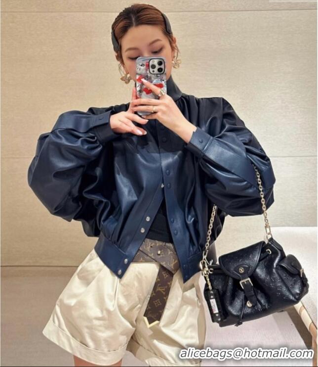 Unique Discount Louis Vuitton Odyssee Bag in Black Calfskin Leather M25554 2025