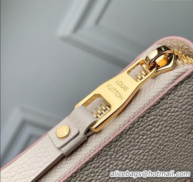 Top Grade Louis Vuitton Zippy Wallet in Bicolor Eden Embossed Grained Cowhide Leather M61864 2025