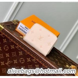 Buy Fashionable Louis Vuitton Zippy Coin Purse in Bicolor Eden Embossed Grained Cowhide Leather M60067 2025