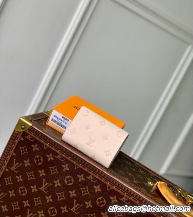 Grade Design Louis Vuitton Victorine Wallet in Bicolor Eden Embossed Grained Cowhide Leather M64060 2025