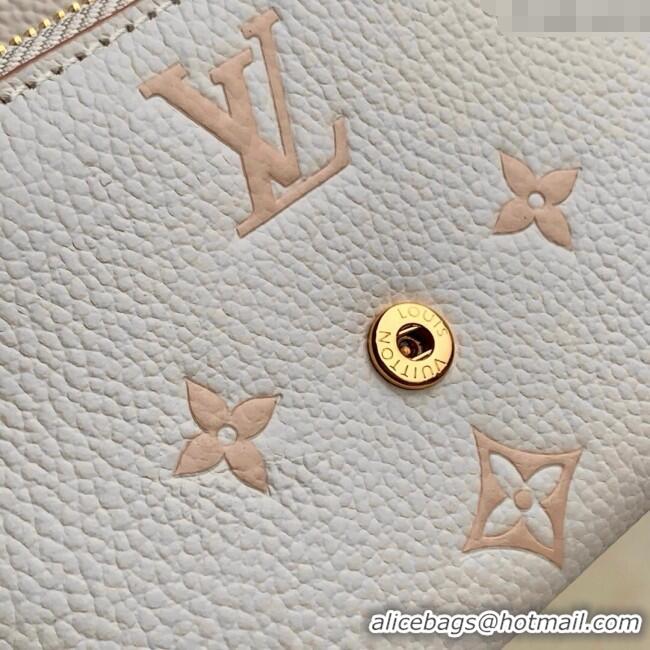 Grade Design Louis Vuitton Victorine Wallet in Bicolor Eden Embossed Grained Cowhide Leather M64060 2025