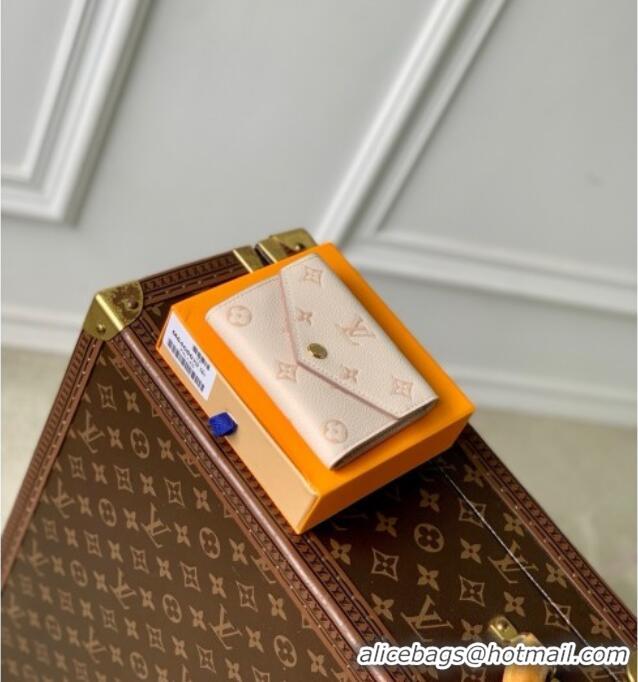 Grade Design Louis Vuitton Victorine Wallet in Bicolor Eden Embossed Grained Cowhide Leather M64060 2025