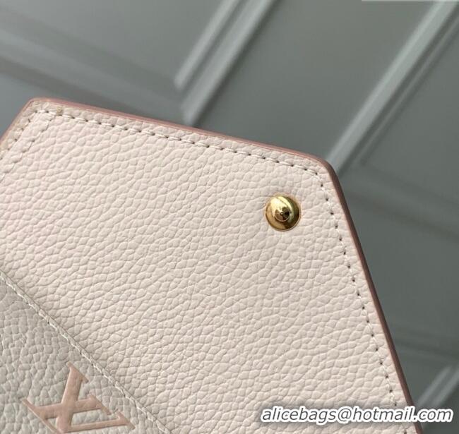 Grade Design Louis Vuitton Victorine Wallet in Bicolor Eden Embossed Grained Cowhide Leather M64060 2025