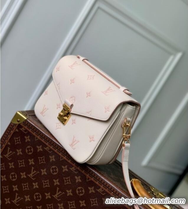 Inexpensive Louis Vuitton Pochette Metis Bag in Eden Debossed Grained Cowhide Leather M14977 2025