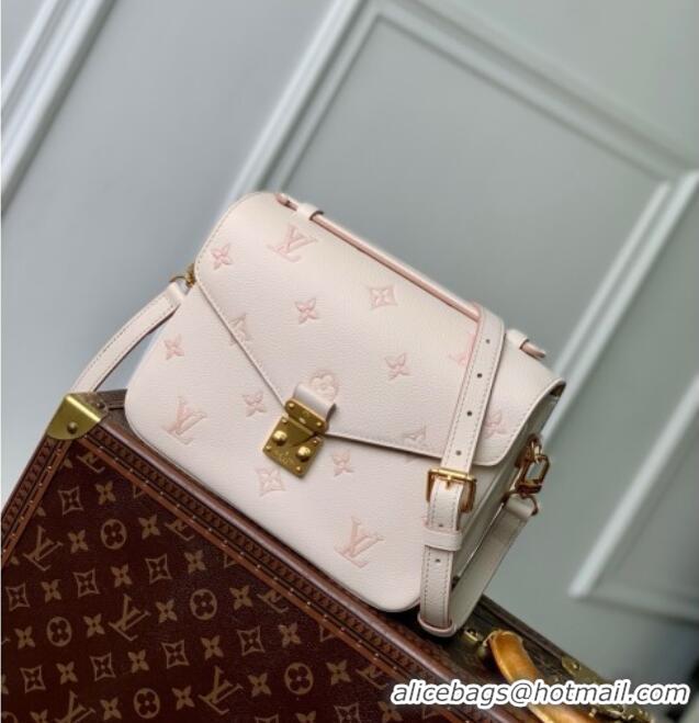Inexpensive Louis Vuitton Pochette Metis Bag in Eden Debossed Grained Cowhide Leather M14977 2025