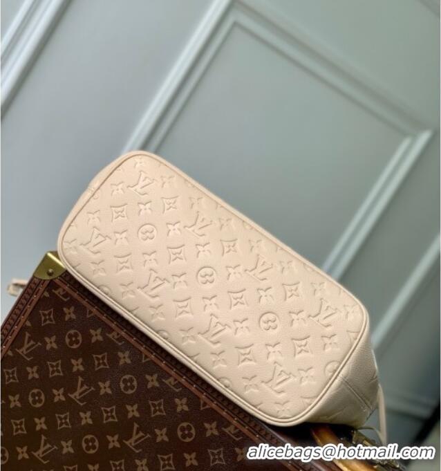 Affordable Price Louis Vuitton Neverfull MM Bag in Sand Grained Cowhide Leather M14319 2025