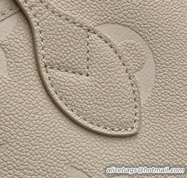 Affordable Price Louis Vuitton Neverfull MM Bag in Sand Grained Cowhide Leather M14319 2025