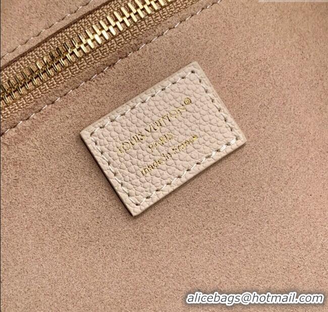 Affordable Price Louis Vuitton Neverfull MM Bag in Sand Grained Cowhide Leather M14319 2025