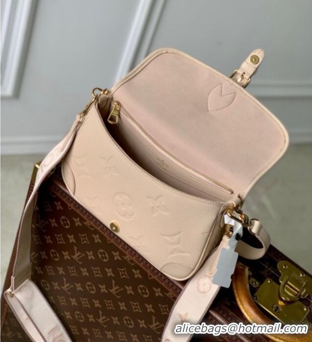Top Quality Louis Vuitton Diane Bag in Sand Grained Cowhide Leather M13231 2025