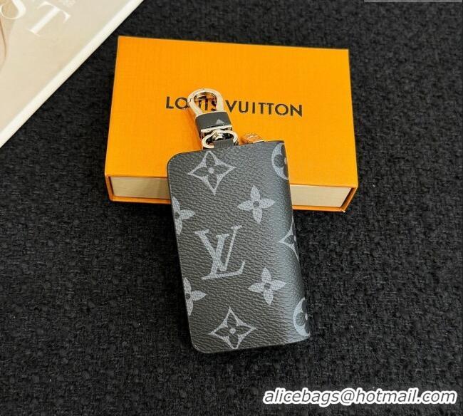 Reasonable Price Louis Vuitton Car Key Pouch 0616 Black Monogram 2025