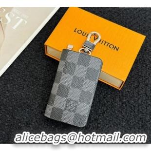 Big Discount Louis Vuitton Car Key Pouch 0616 Black Damier 2025