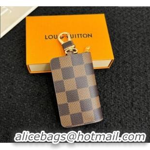 Shop Duplicate Louis Vuitton Car Key Pouch Damier Ebene 0616 2025