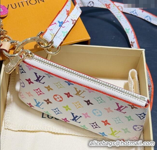 Top Grade Louis Vuitton LV x TM Phone Holder M14099 White/Multicolor 2025