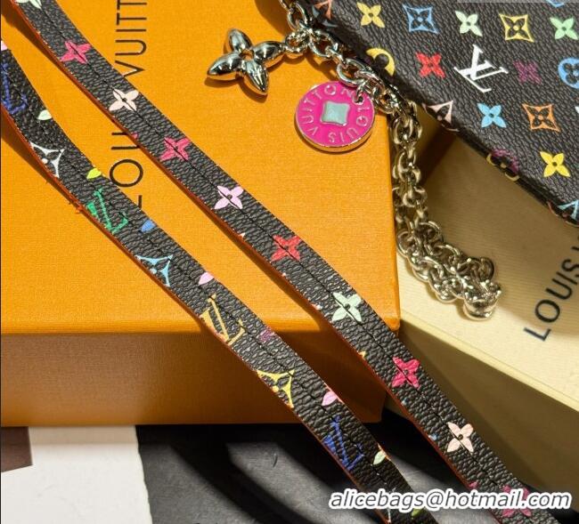Reasonable Price Louis Vuitton LV x TM Phone Holder M14099 Black/Multicolor 2025