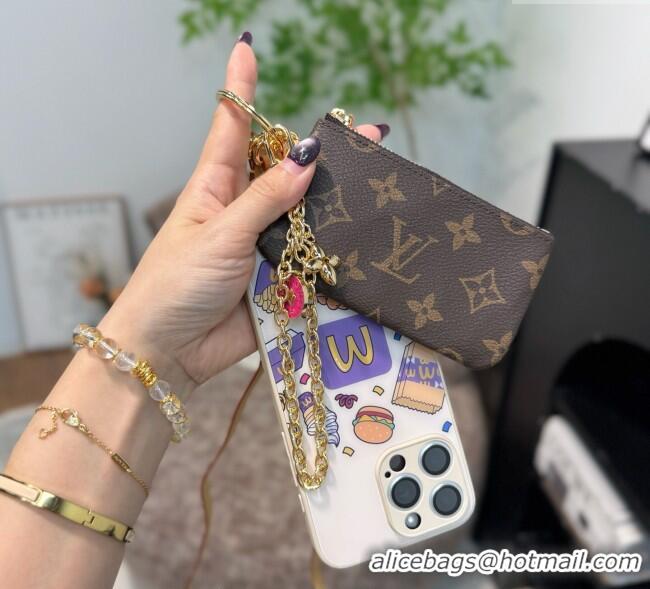 Top Quality Louis Vuitton Phone Holder Monogram M14099 Brown 2025