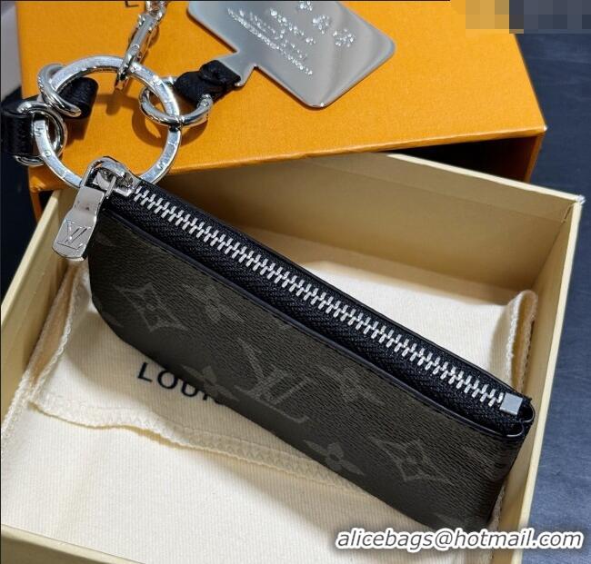 Top Design Louis Vuitton Phone Holder Monogram M14099 Black 2025