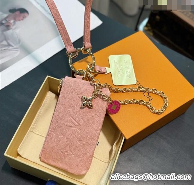 Famous Brand Louis Vuitton Phone Holder M14099 Pink 2025