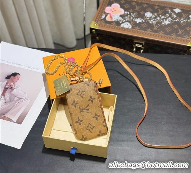 Good Product Louis Vuitton Phone Holder Monogram Reverse M14099 2025