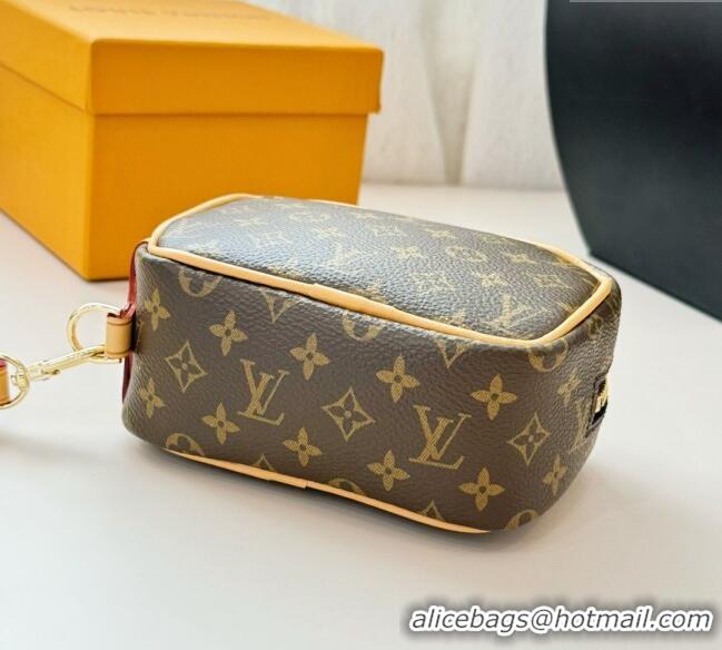 Famous Brand Louis Vuitton Mini Vanity Monogram Clutch 0616 Brown Monogram 2025