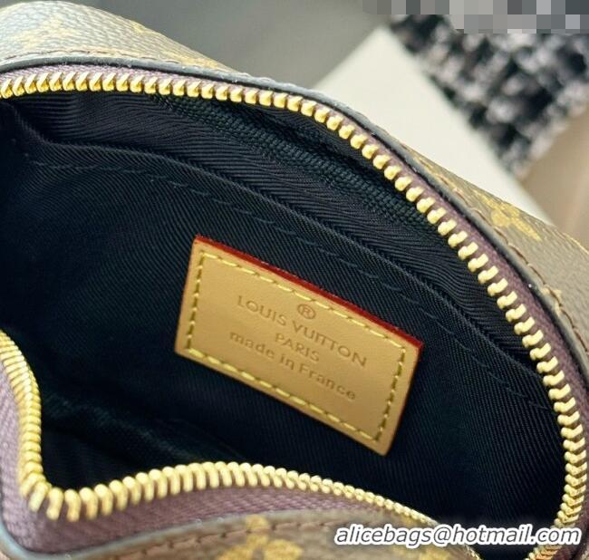 Famous Brand Louis Vuitton Mini Vanity Monogram Clutch 0616 Brown Monogram 2025