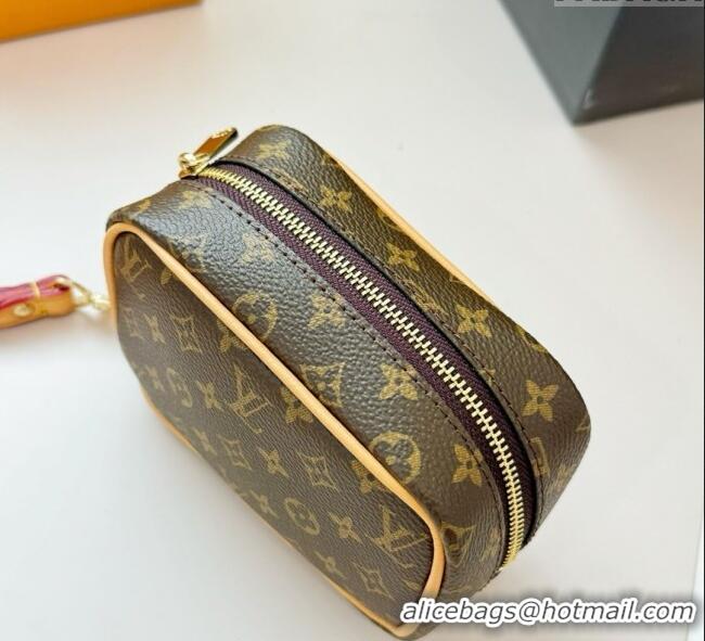 Famous Brand Louis Vuitton Mini Vanity Monogram Clutch 0616 Brown Monogram 2025